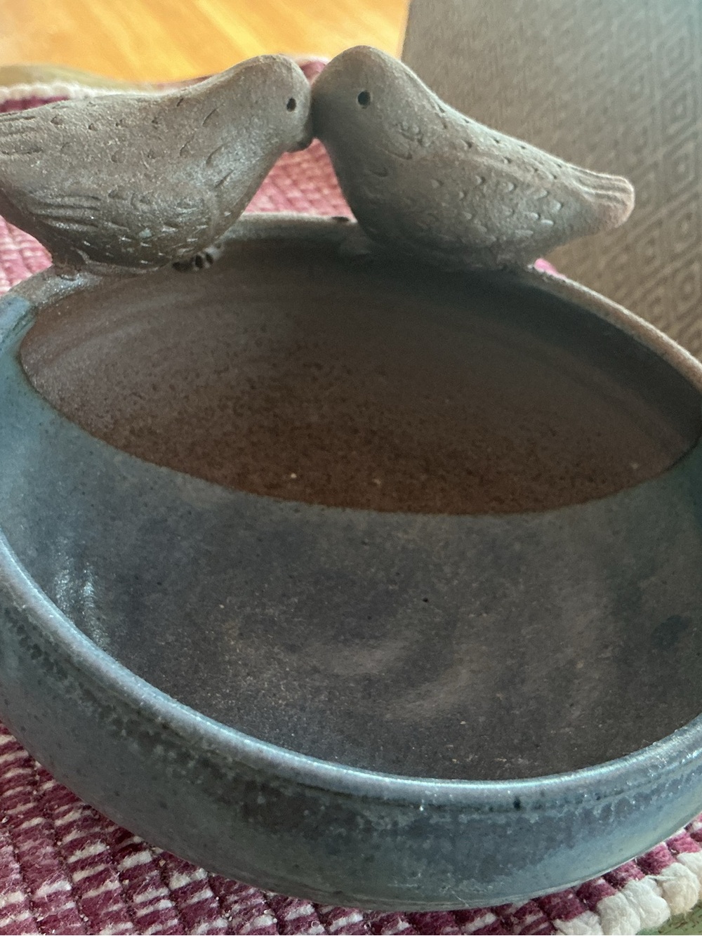 Pottery candy or trinket dish..adorable!